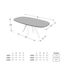 Mesa de Jantar Lizzie