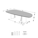 Mesa de Jantar Domo