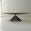 Mesa de Jantar Pião Elíptica Doimo