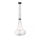 Lustre Milky Agrupado 3 Lâmpadas Diâm.20