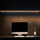 Pendente Rettangolare Horizontal LED Integrado Madelustre