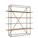 Estante De Ferro 4 Prateleiras Lumber