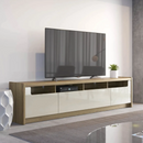 Rack Oslo 220cm Freijó com Off White