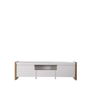 Rack Bristol 189cm Natural com Off White Fosco