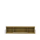 Rack Oslo 220cm Freijó com Off White