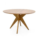 Mesa de Jantar Redonda Madeira Maciça Andría