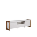 Rack Bristol 189cm Natural com Off White Fosco